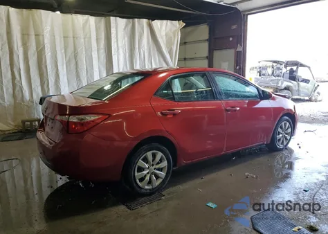 2014 Toyota Corolla L z USA, uszkodzony, nr VIN 2T1BURHE3EC077220